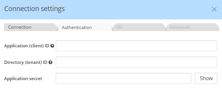 Azure Schema Registry connection auth params avro schema