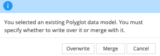 Convert and merge choice overwrite or merge