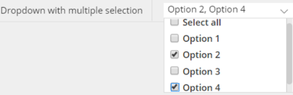 Custom props control dropdown multi