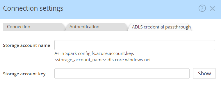 Databricls ADLS passthrough credentials