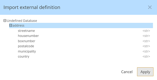 Definitions external choose