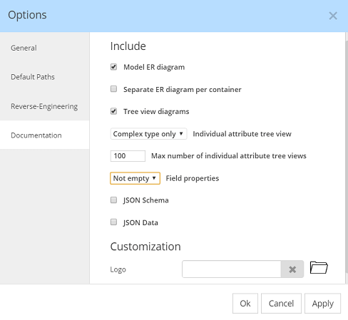 Documentation options