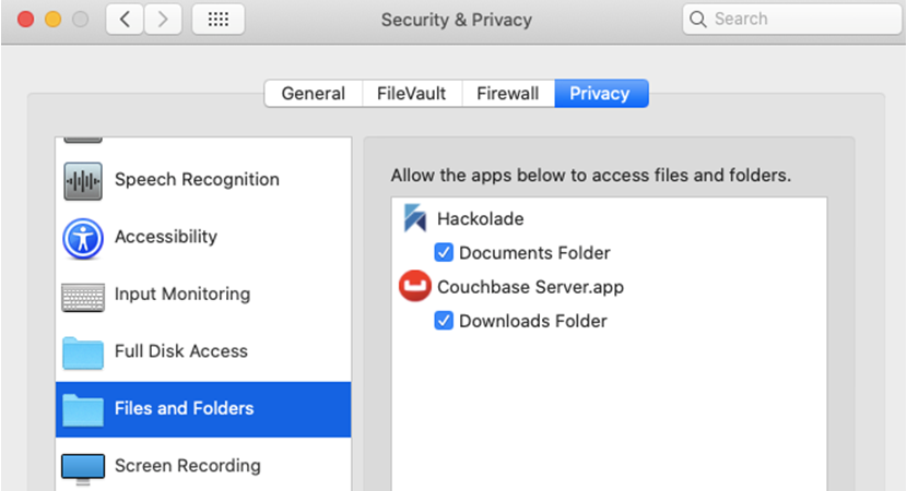 Mac Security Privacy