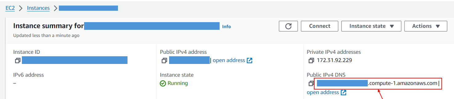 RDS - EC2 Bastion instance info