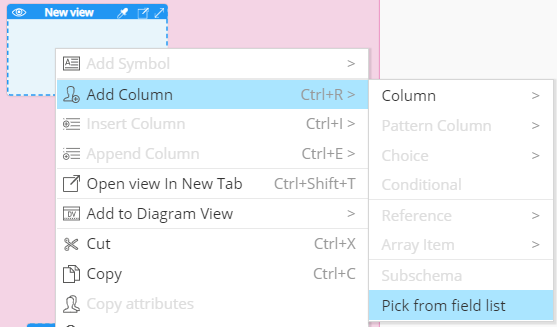 Oracle duality view pick columns