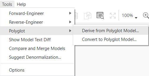 Polyglot - derive from