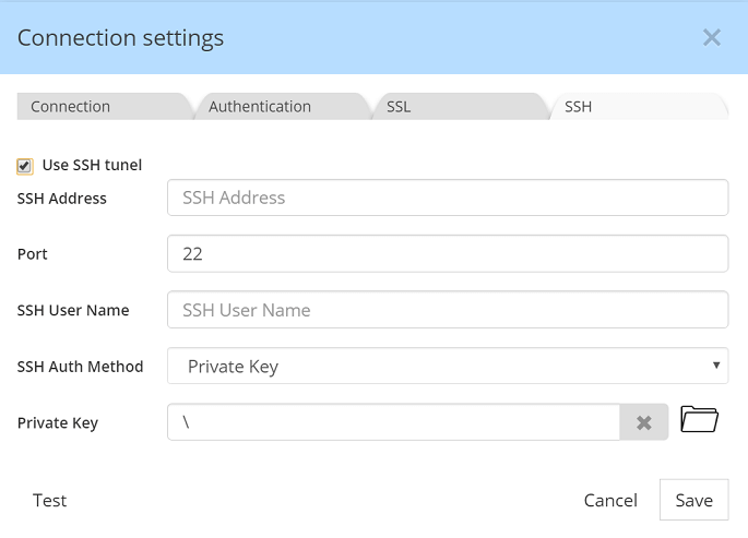 Reverse-engineering SQL Server - SSH w Private Key