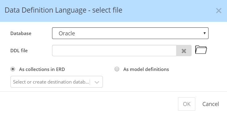 Reverse-Engineering -- DDL select file