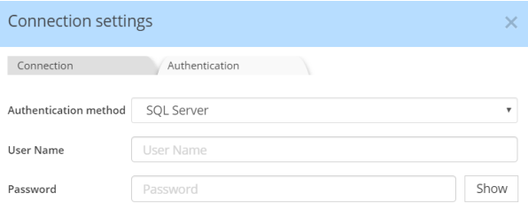 SQL Server auth