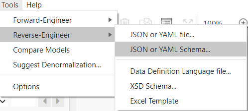 Tools - Reverse-Engineer - JSON Schema