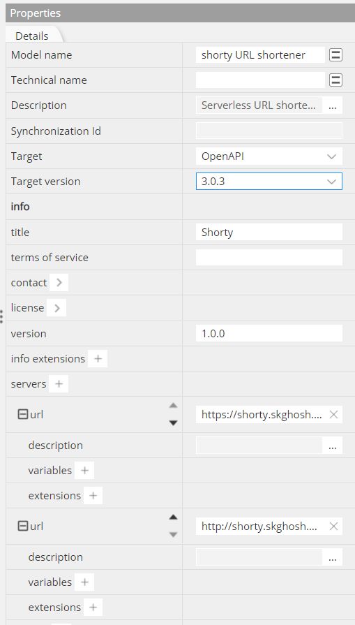 Tutorial OpenAPI metadata 1