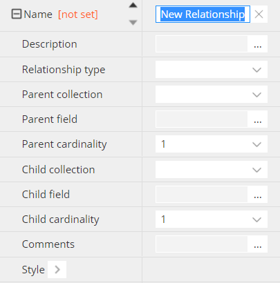 Tutorial relationship properties